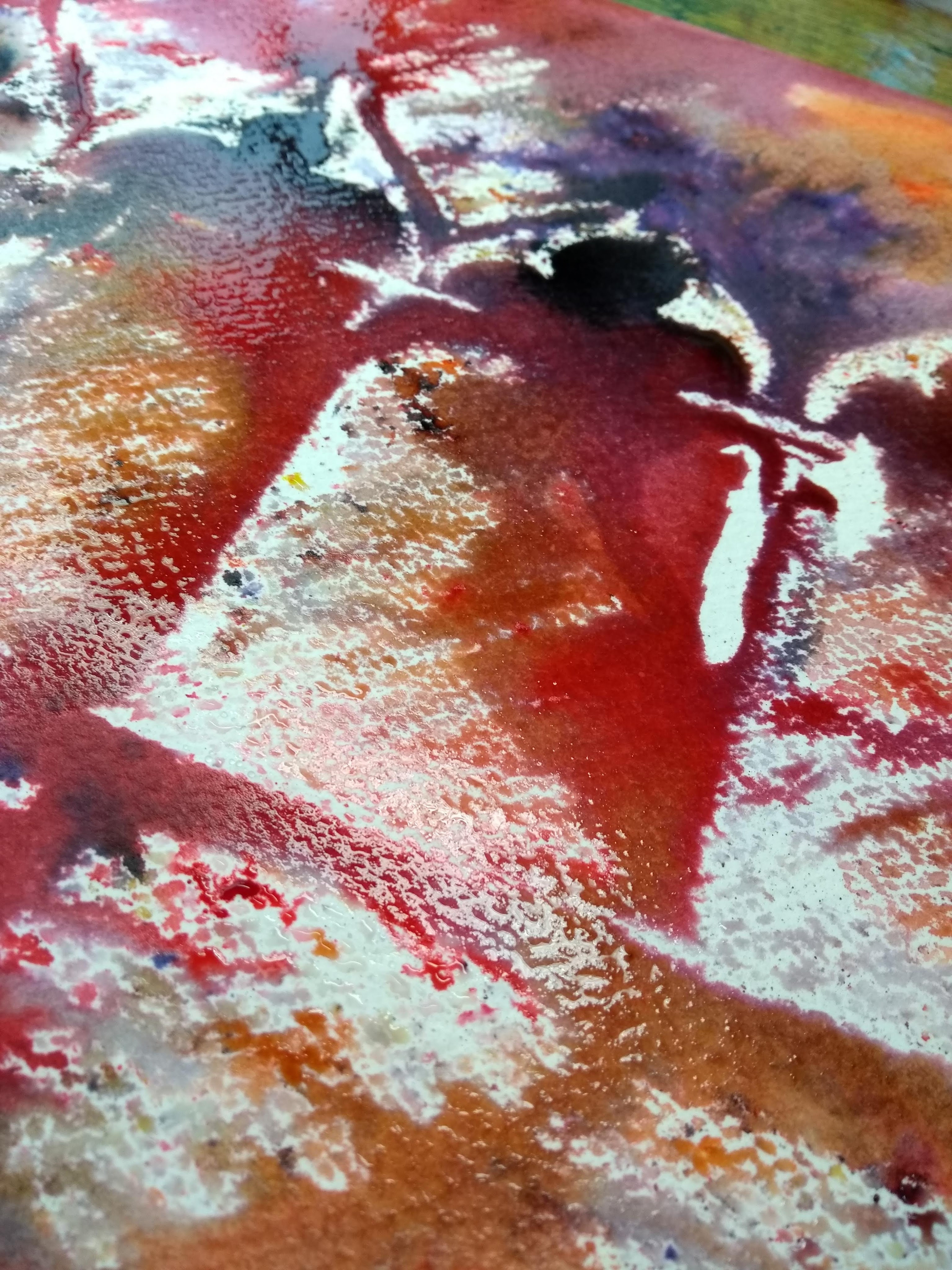 Loose watercolour inspired by V
enetian windows