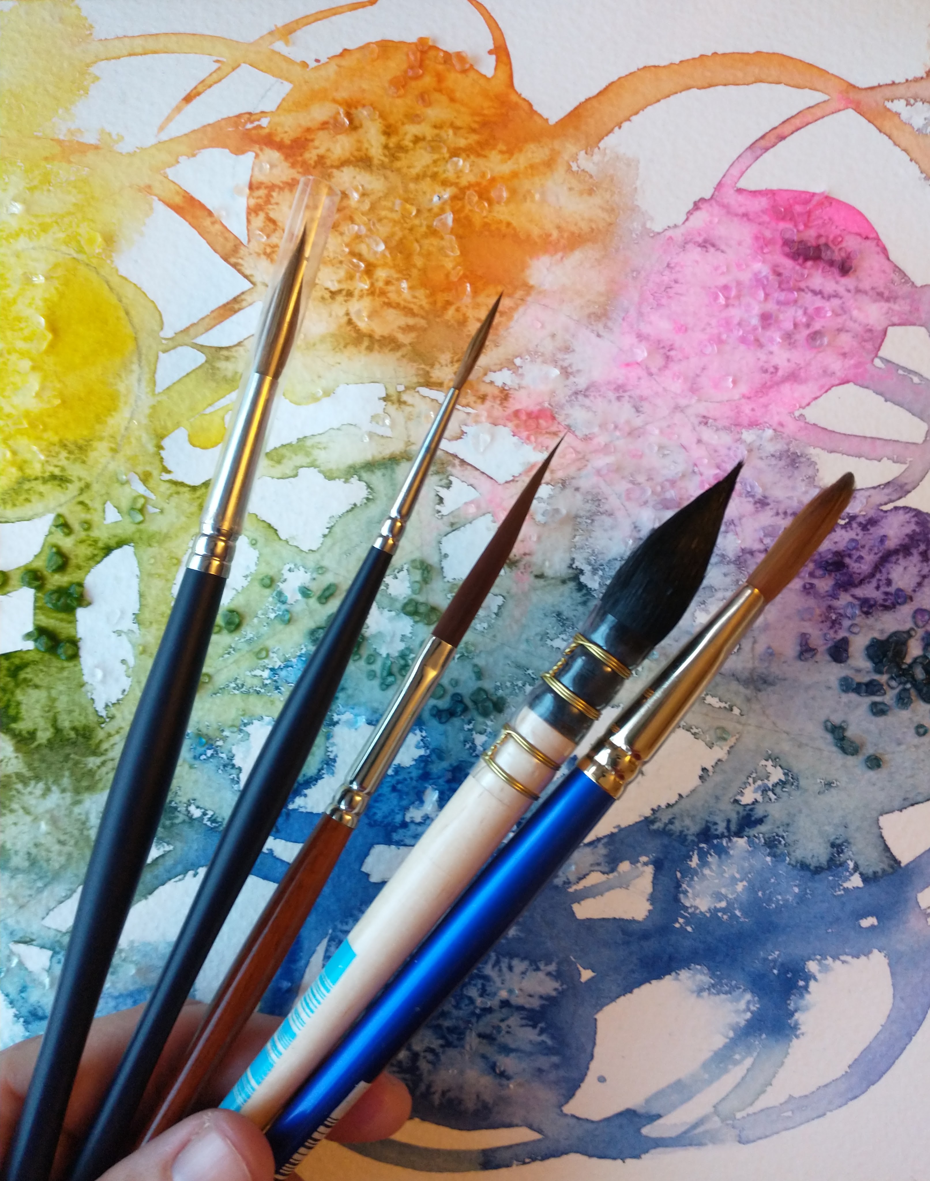 Brushes and dynamic brush marks